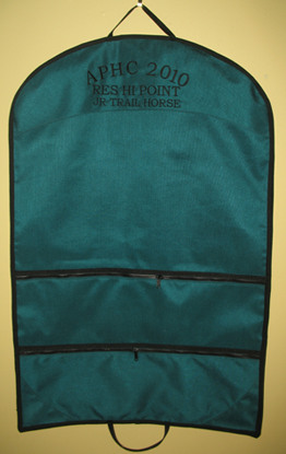 Garment Bag  Embroidery
