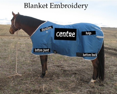 Blanket Cooler Embroidery